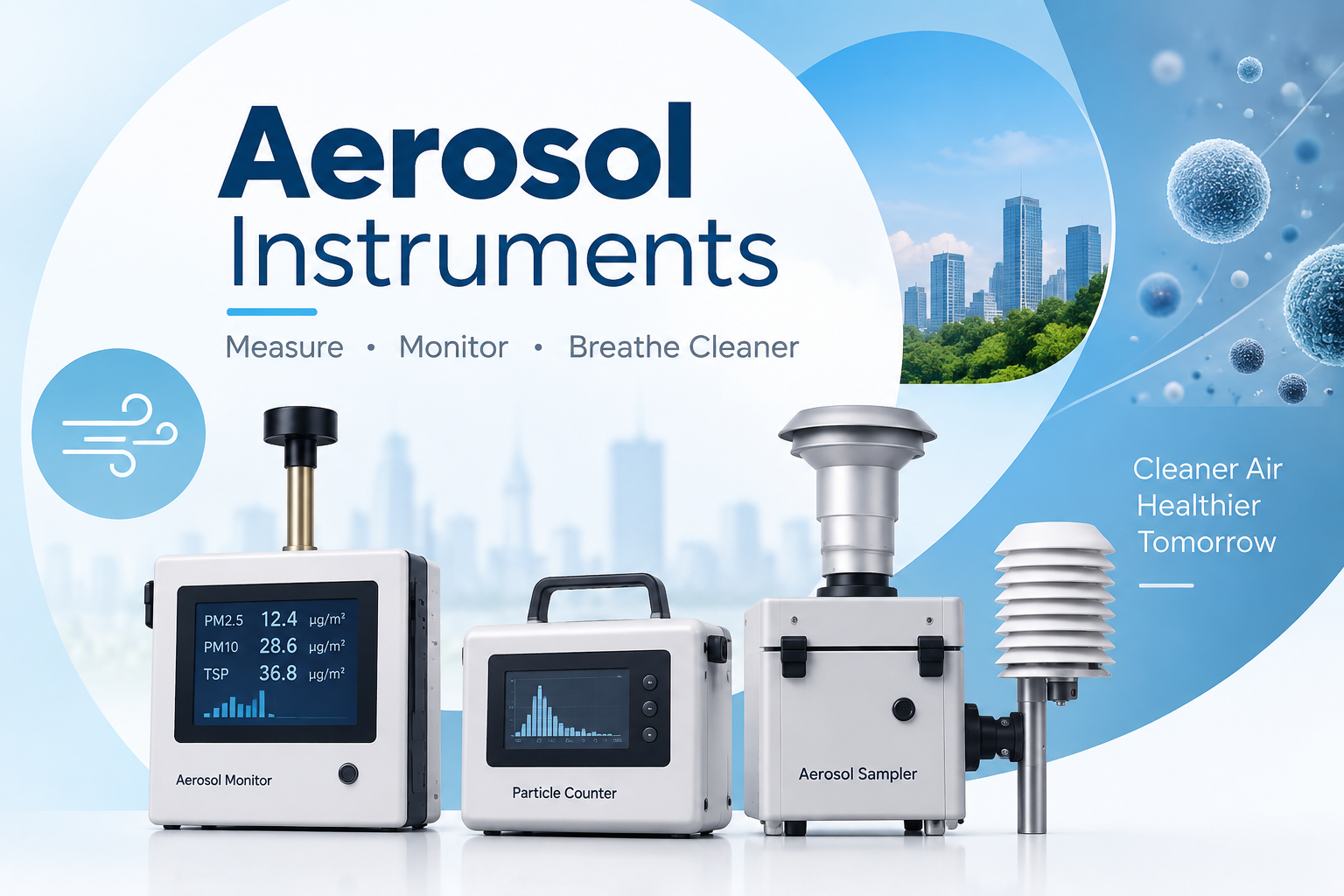 Air monitoring instruments