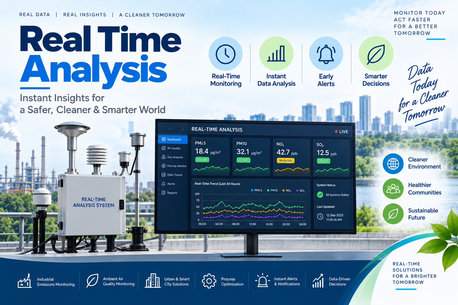 Air monitoring instruments